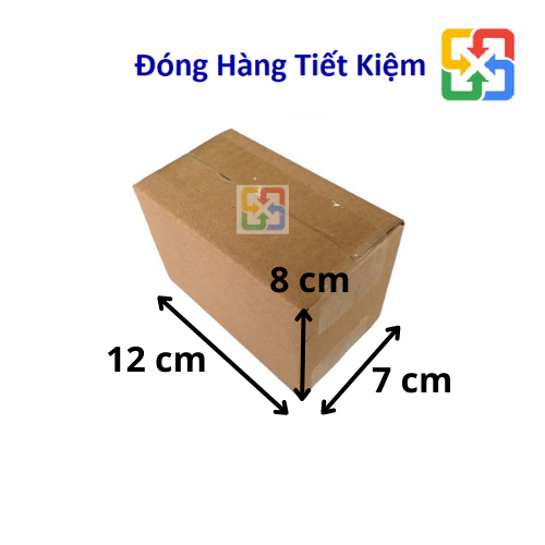 12x7x8 combo 100 hộp carton