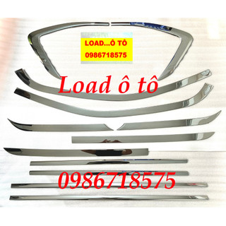 Nẹp viền chân kính, cong kính xe ford everest 2022-24 mẫu inox cao cấp