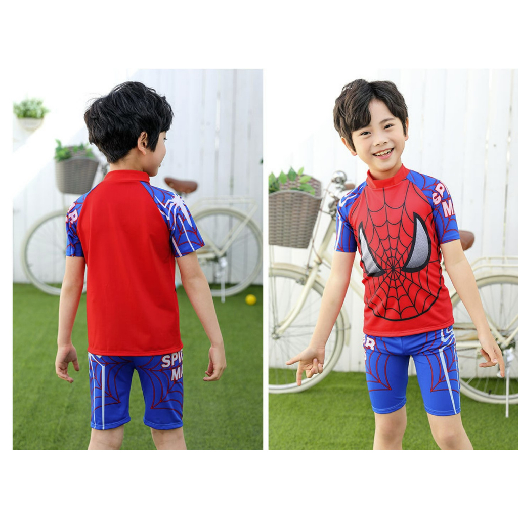 Đồ bơi bé trai hình người nhện 10-30kg