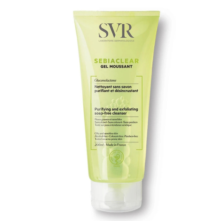 Sữa rửa mặt svr 400ml sebiaclear gel moussant cho da dầu m ụn chính hãng