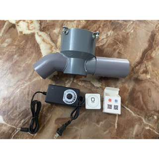 Máy tải cám wifi model TA90WT thức ăn tự động cho gà, cá. Điều khiển bằng wifi trên app điện thoại