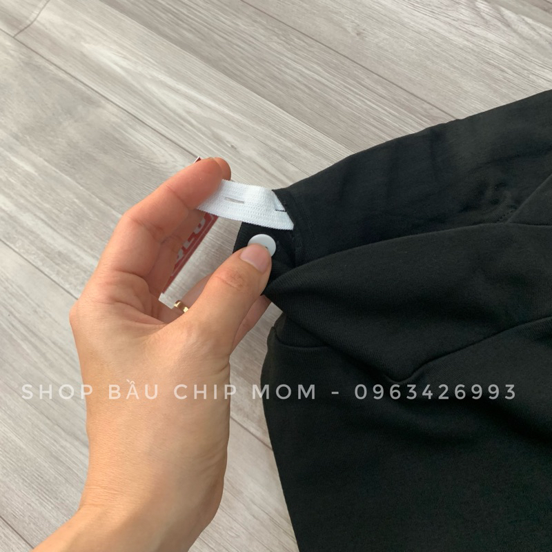 Quần bầu ngố cạp chéo trên gối mềm đẹp thoải mái, chất zip cotton chuẩn đẹp co giãn 4 chiều - QN01