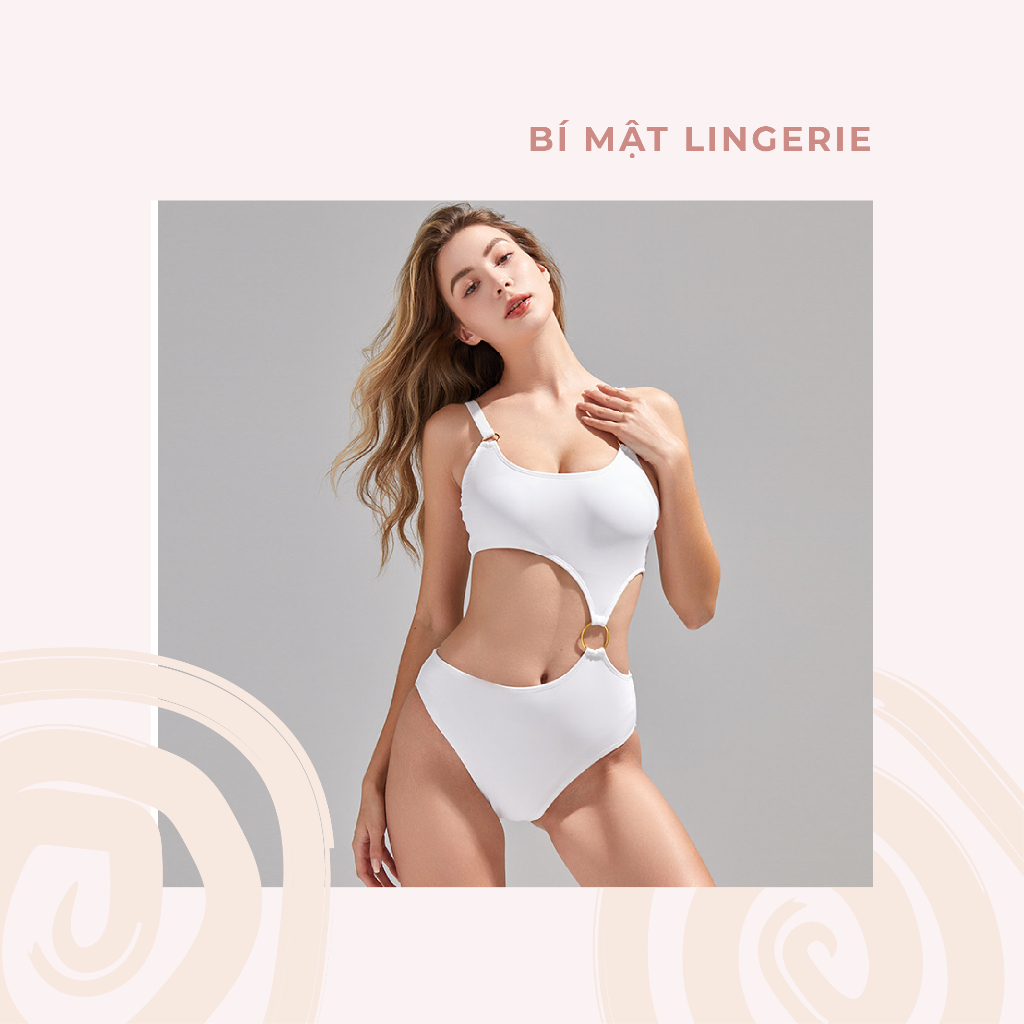 Bikini đồ bơi cutout liền thân 1 mảnh cắt xẻ tôn dáng nịnh da 2023