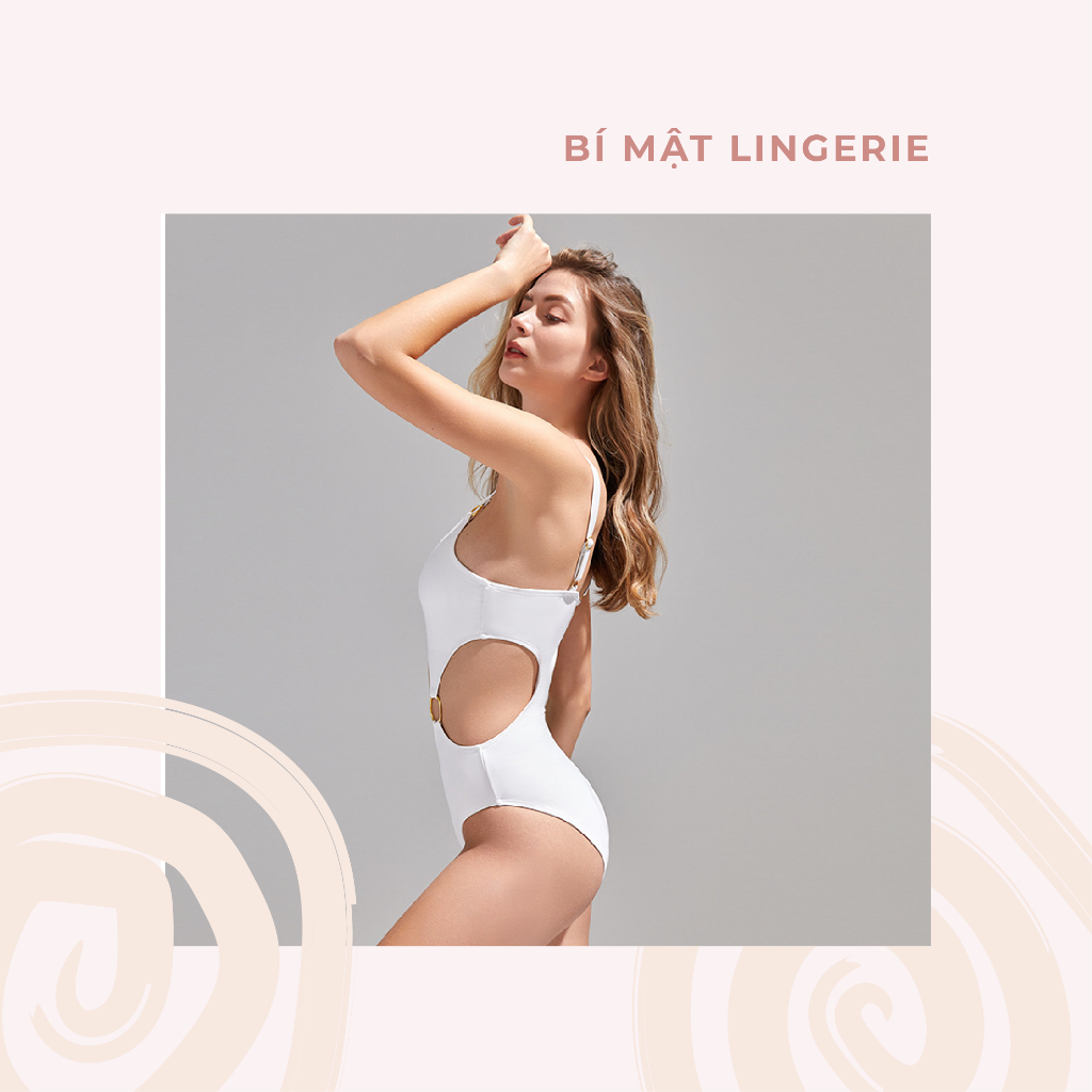 Bikini đồ bơi cutout liền thân 1 mảnh cắt xẻ tôn dáng nịnh da 2023