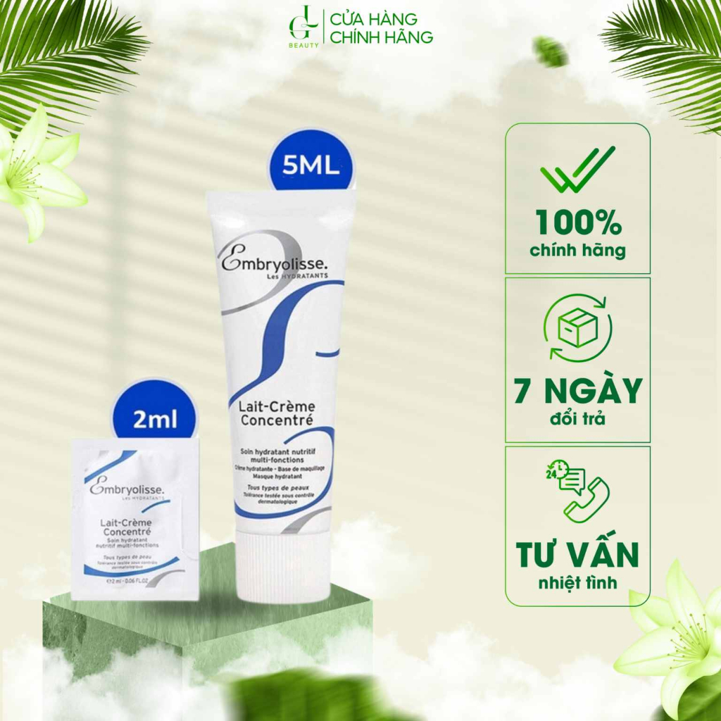 Sữa Dưỡng Phục Hồi Da Mini Embryolisse Lait Crème Concentré 5ml