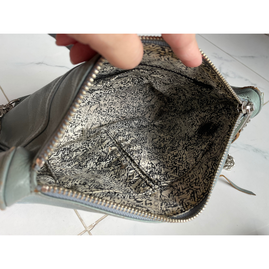 Túi si đeo vai đeo chéo size nhỏ da thật hiệu Rebeccaminkoff