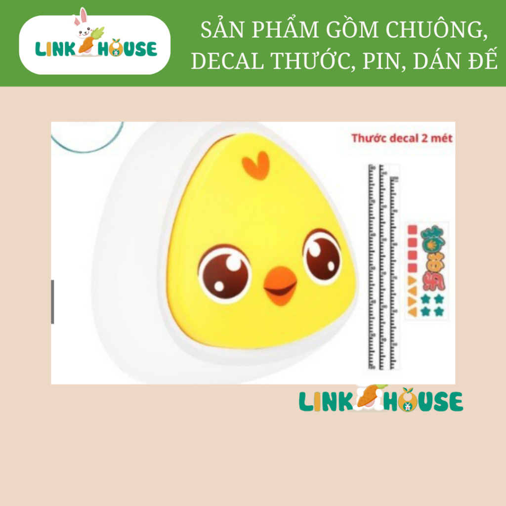 Bộ Chuông Chạm Nhảy Tăng Chiều Cao Kèm Giọng Nói Phiên Bản Tiếng Anh