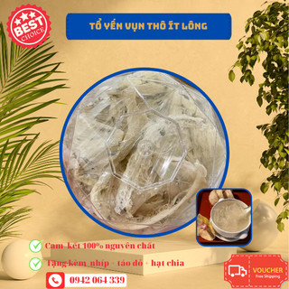 Tổ yến việt vụn thô 25gr tặng kèm táo đỏ + nhíp
