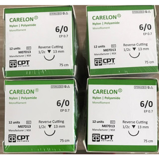 1 tép chỉ nylon 6/0-chỉ nhấn mí