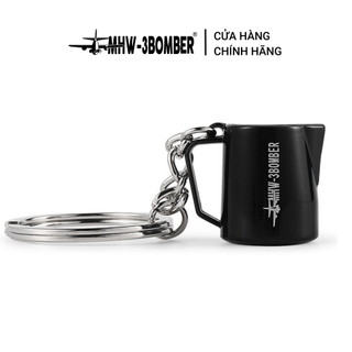 Móc khóa ca đánh sữa mhw-3bomber| keychain milk pitcher