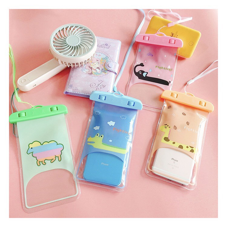 Túi Đựng Điện Thoại Chống Nước Loại Đẹp Hình Thú 88066 SIÊU THỊ 88