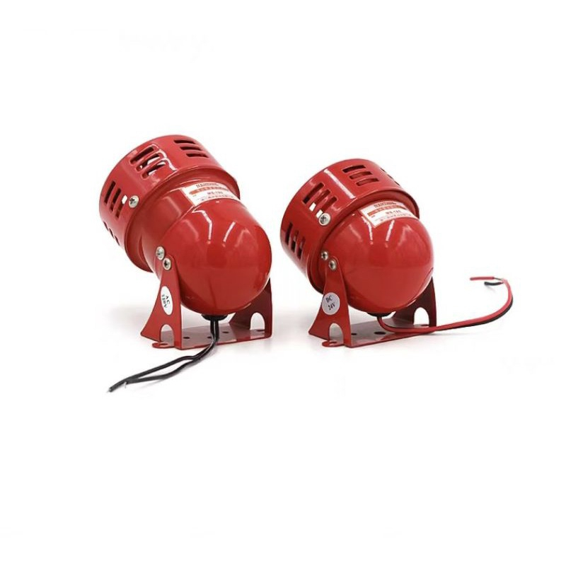 CÒI BÁO ĐỘNG MS-190 sử dụng nguồn điện 12V và 220V, còi hú xe gió MS-190 dùng cho báo dộng báo cháy