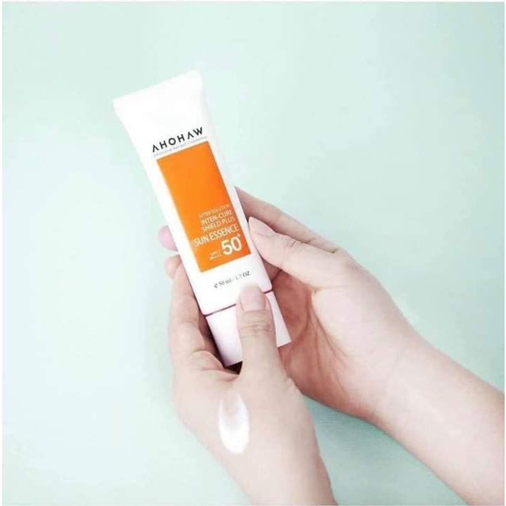 Tinh chất chống nắng Sun Cream/Sun Essence SPF 50+/PA+++ Ahohaw After Solution  chính hãng
