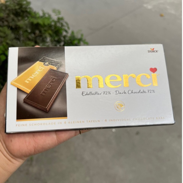 Socola Merci 100g - Dark Chocolate 72%