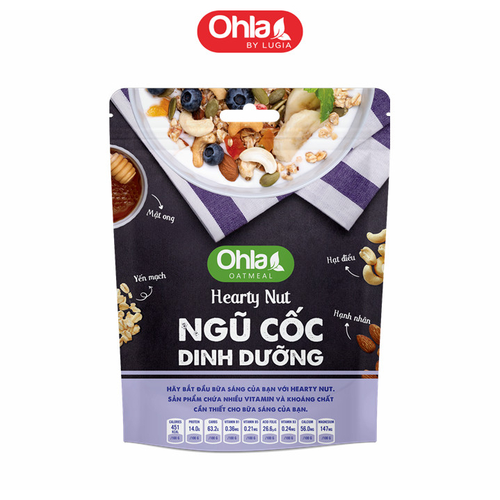 Combo bộ 3 ngũ cốc dinh dưỡng Ohla