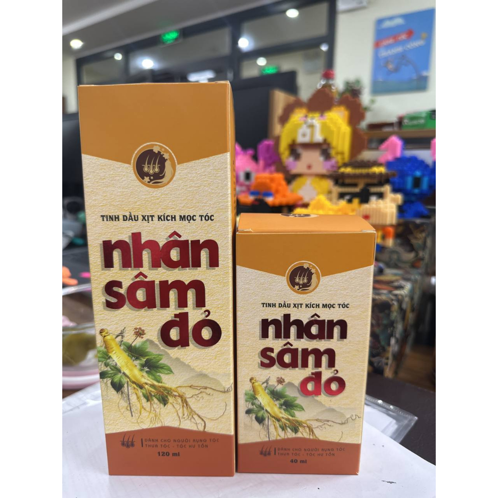 TINH DẦU XỊT KÍCH MỌC NHÂN SÂM ĐỎ