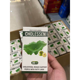 Cholessen Hỗ trợ giảm Cholesterol máu, người bị gan nhiễm mỡ Hộp 30 viên