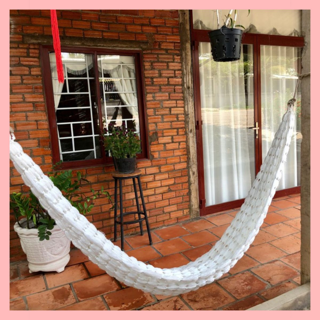 Võng Sợi Tơ  Đan Tay Cao Cấp - Hàng Thủ Công