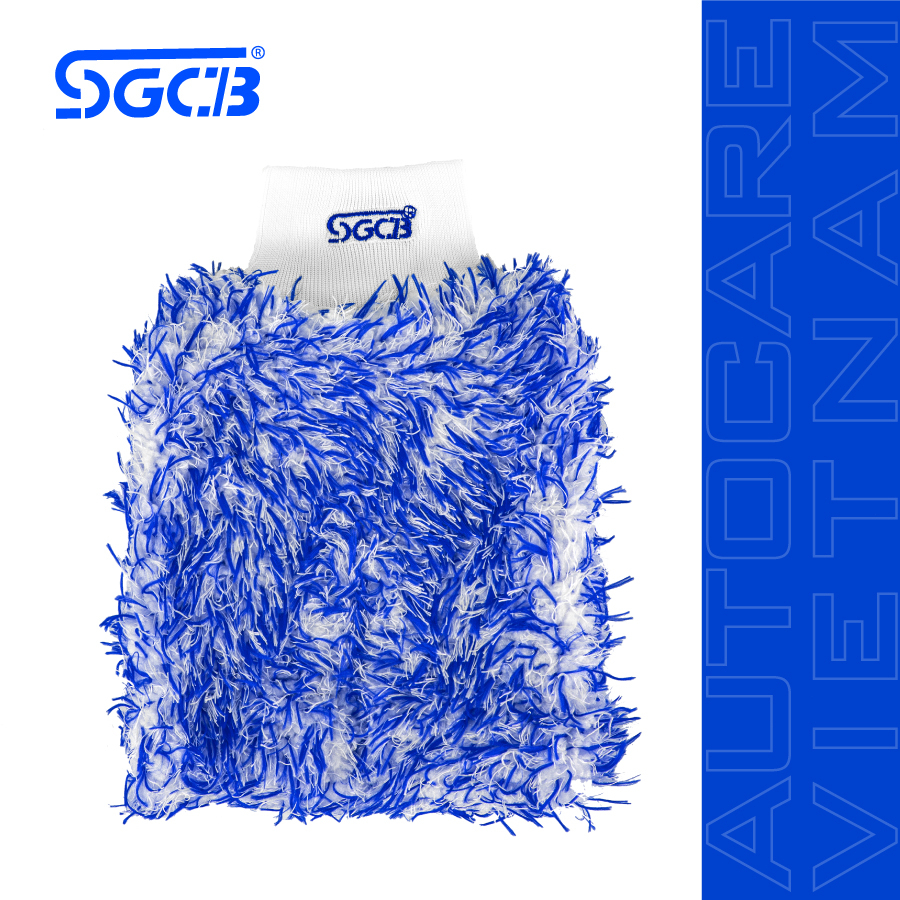 Găng Tay Rửa Xe Ô Tô và Mô Tô SGCB Sợi Microfiber SGGD158