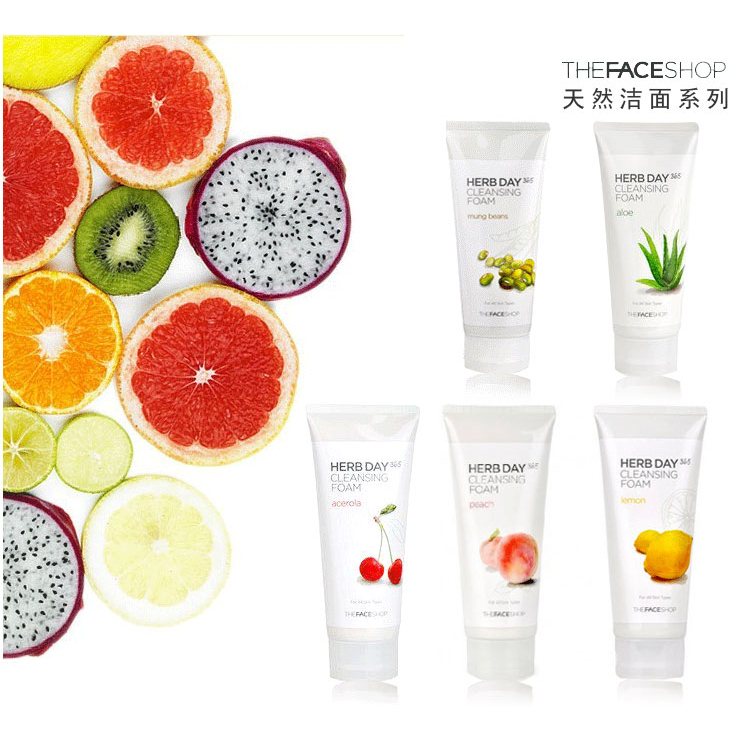 Sữa Rửa Mặt Herb Day 365 Cleansing Foam