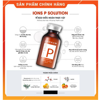 Tế bào gốc trẻ hóa da Ions P Ahohaw