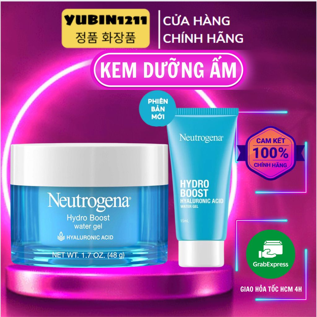 Kem Dưỡng Ẩm Cấp Nước Neutrogena Hydro Boost Water Gel Mini 15g