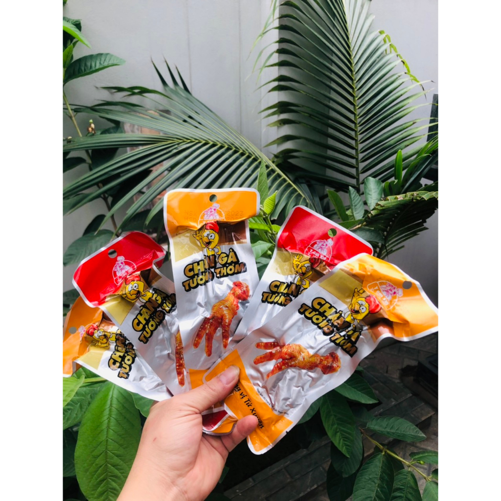 COMBO 50 Chân  Đủ 2 Màu Ăn Thả Ga Không Lo Về Giá - Chân Gà Tương Thơm