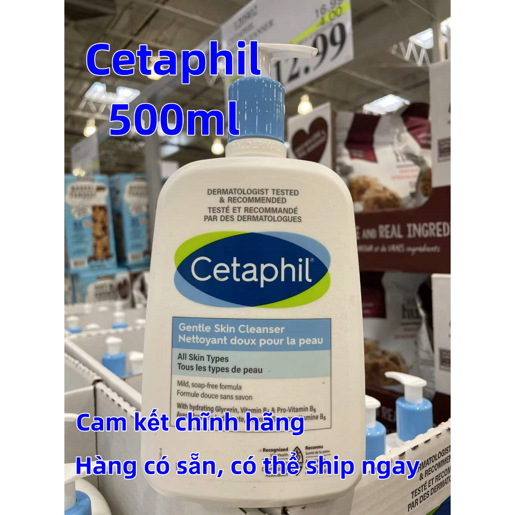 💥CHÍNH HÃNG💥 Sữa Rửa Mặt cetaphil Gentle Skin Cleanser 500ml 43
