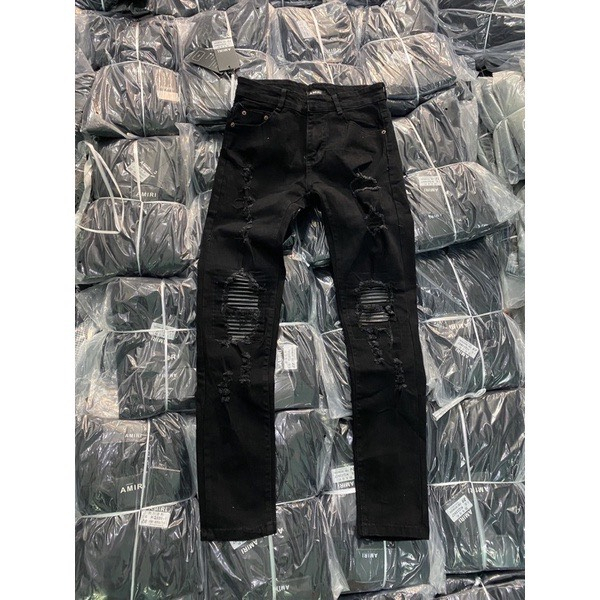 Quần dài jean nam mẫu mới đẹp, màu đen pha xám chất vải co giãn, giá cực rẻ, hot 2022 | BigBuy360 - bigbuy360.vn