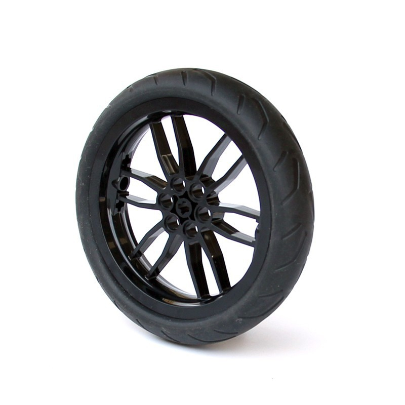 Phụ kiện technic 1 cặp bánh xe moto 88516 88517