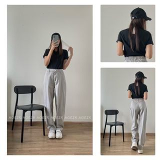 Quá hot với áo thun trơn AGE2X Tone màu phải nói là siêu hot trend thường xuyên cháy hàng phom oversize
