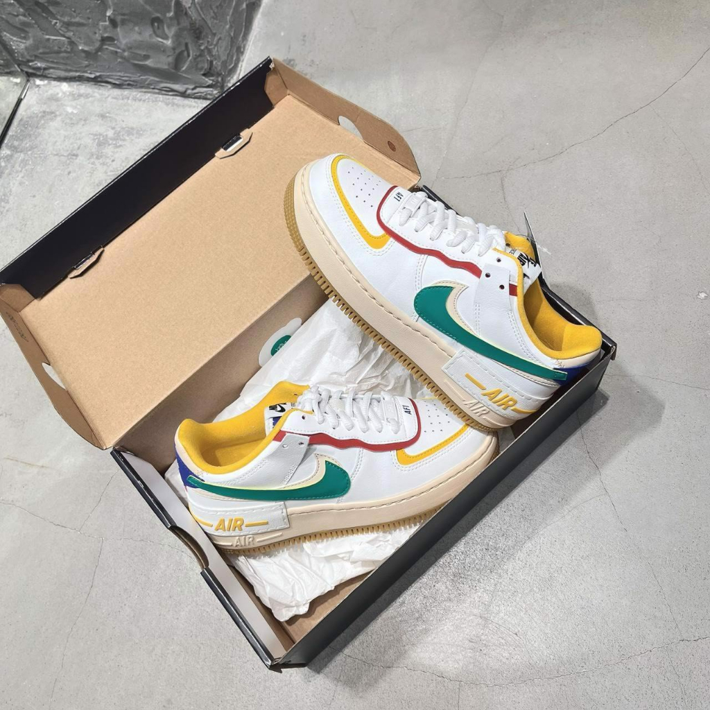 Giày Sneaker Nike Air Force 1 Shadow "Multi-Color"  | PiuPiu Authentic