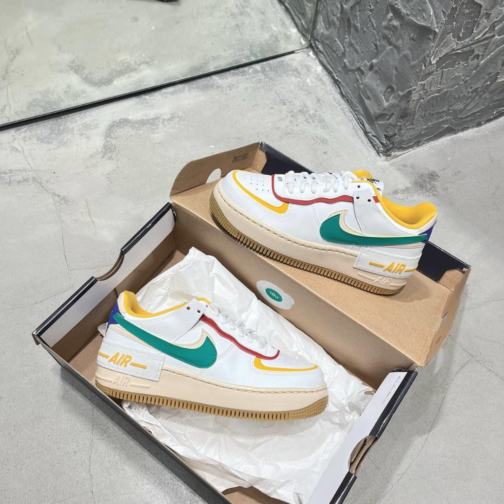 Giày Sneaker Nike Air Force 1 Shadow "Multi-Color"  | PiuPiu Authentic
