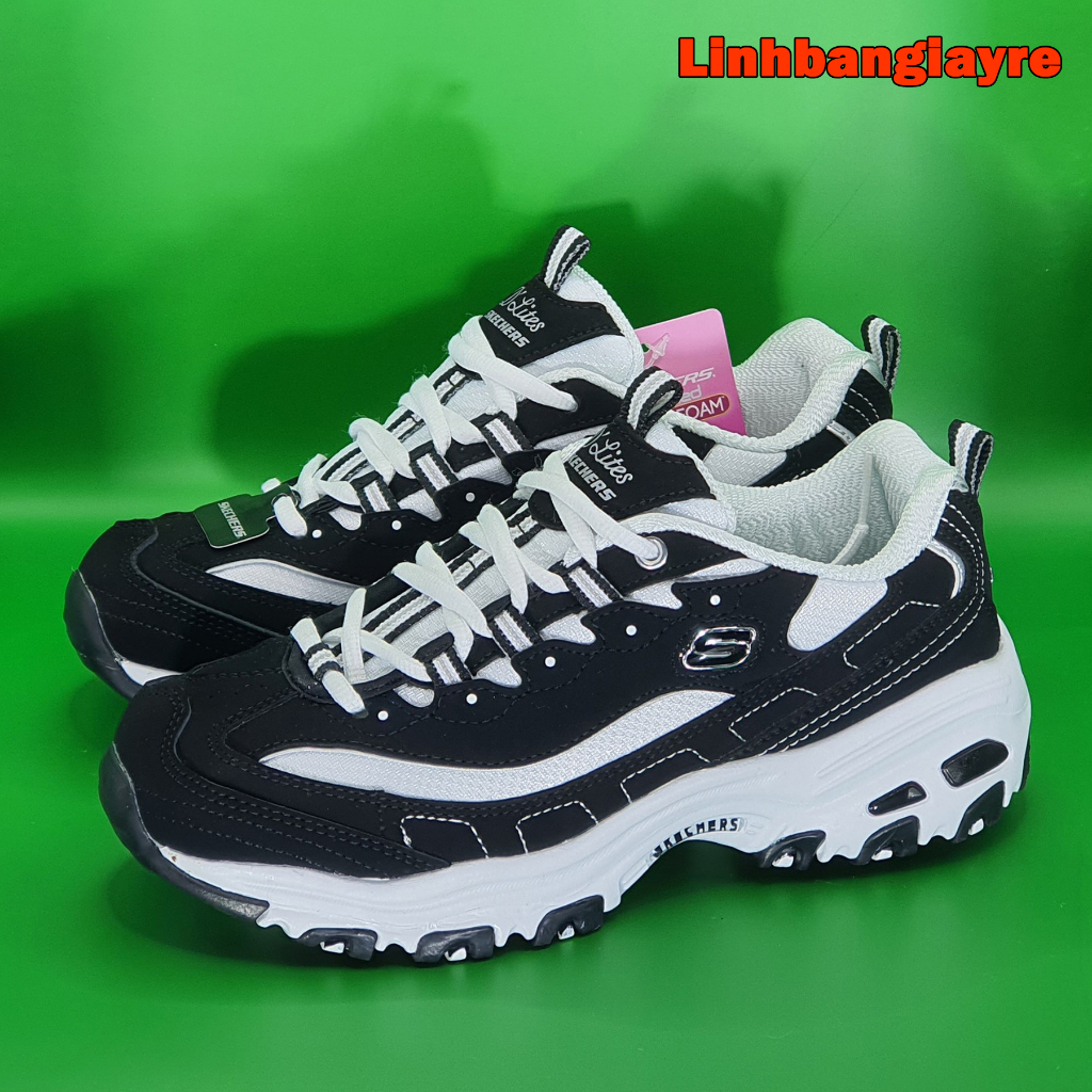 Giày Thể Thao Nữ Skechers V2 Chính Hãng, Siêu Đẹp, Năng Động, Nhẹ Nhàng, Êm Ái, Hack Dáng 5cm, Hàng Quảng Châu