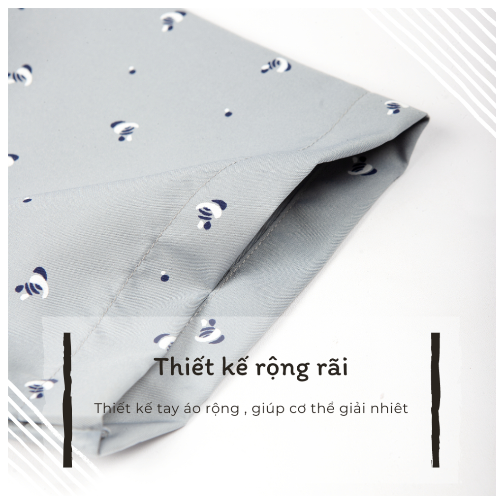 Áo sơ mi nam ngắn tay trung niên THÁI KHANG vải lụa co giãn mềm mịn form rộng classic ALUA11