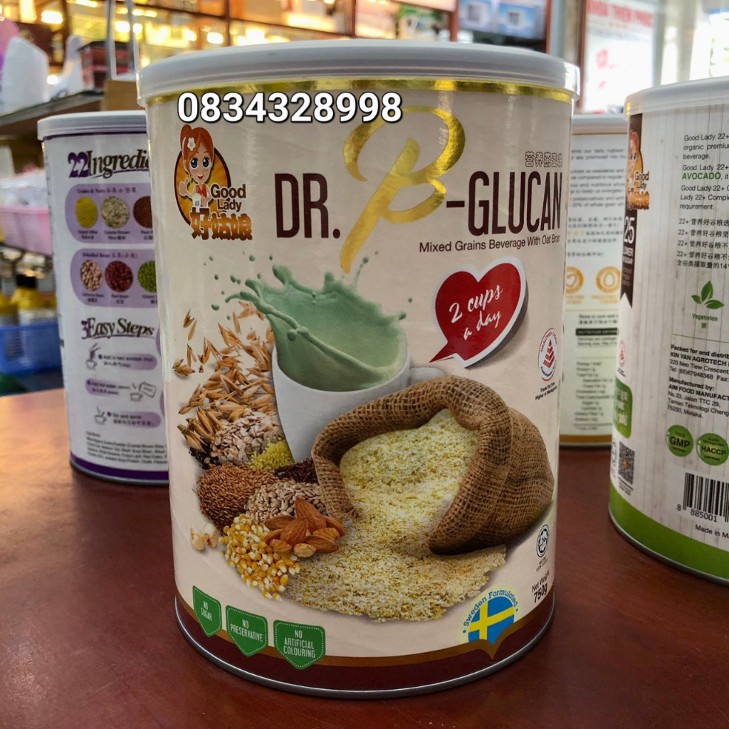 Ngũ cốc DR. B-GLUCAN 22 loại hạt dành cho cho người bị tiểu đường hoặc ăn kiêng