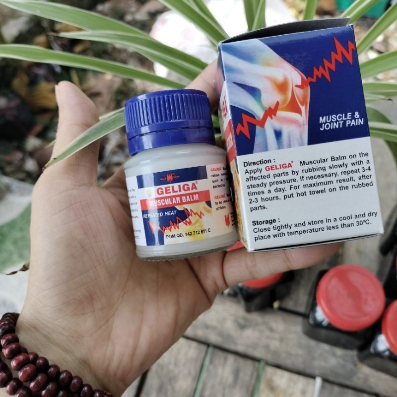 DẦU CÙ LÀ LỬA, CAO LỬA GELIGA muscular balm 40g