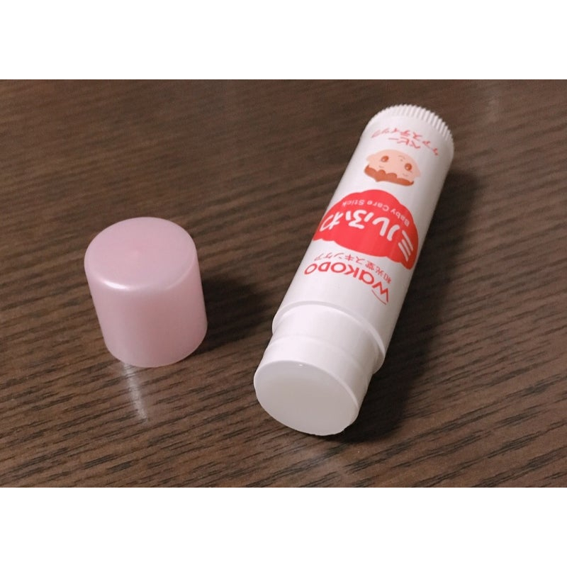 Son dưỡng môi cho bé Wakodo cho bé Baby Care Stick 5g nội địa Nhật Bản