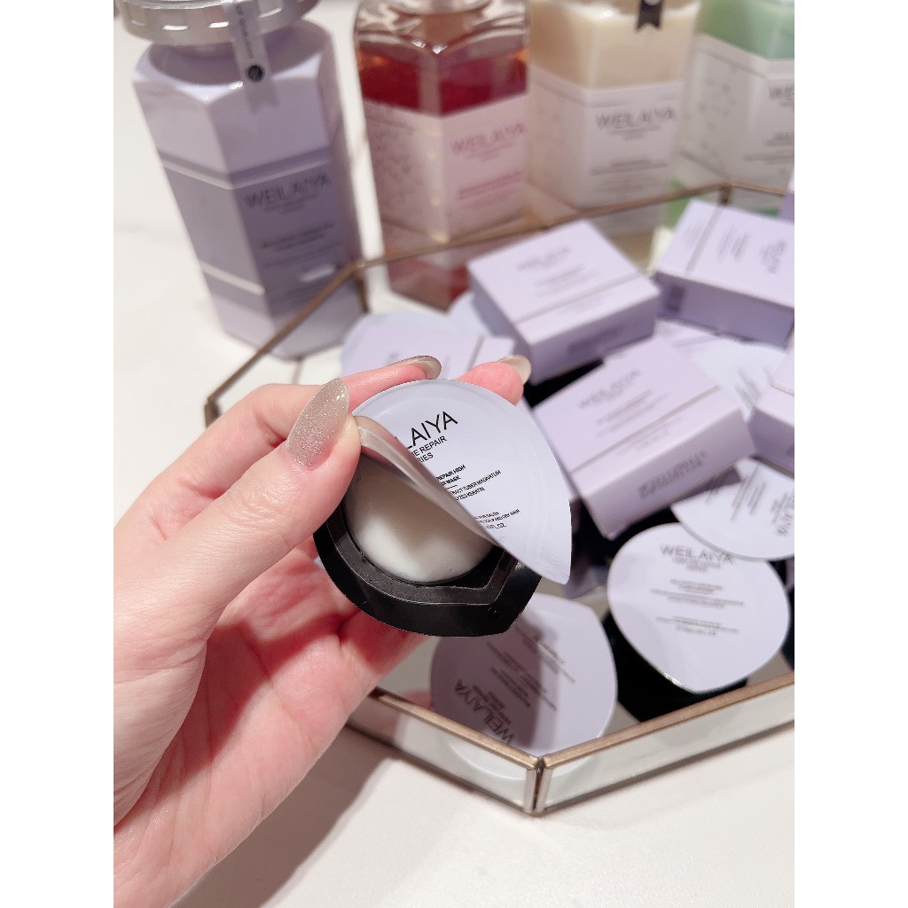 Dầu Hấp Tóc Đa Tầng Hàn Gắn Liên Kết Tóc Weilaiya 15ml