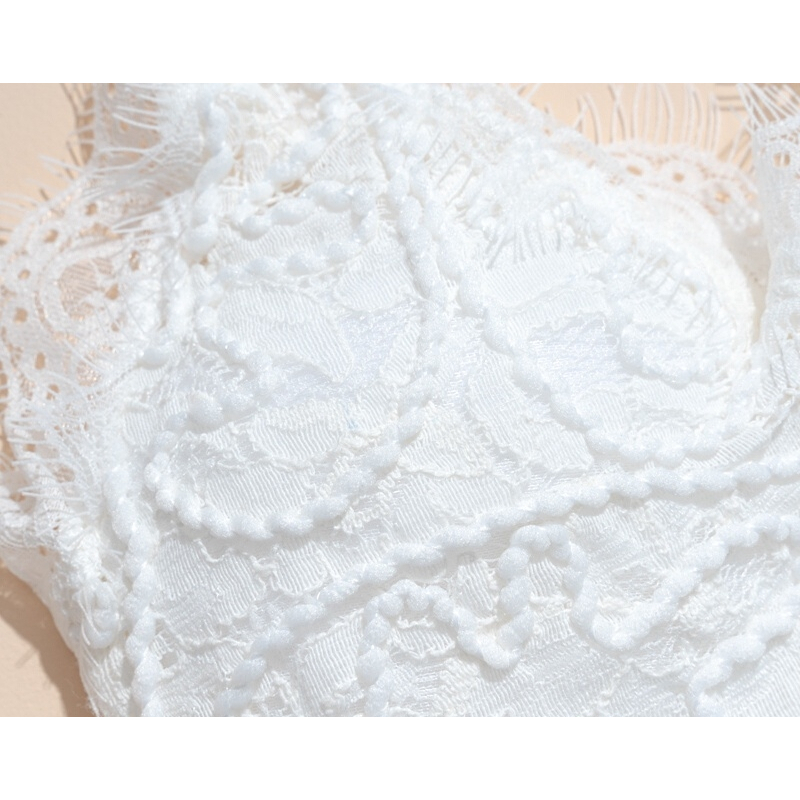 Áo Bra Ren Hoa , Áo Lót Hai Dây Ren Màu Trắng Đen Dáng Croptop Cho Nữ Hàng Cao Cấp | BigBuy360 - bigbuy360.vn