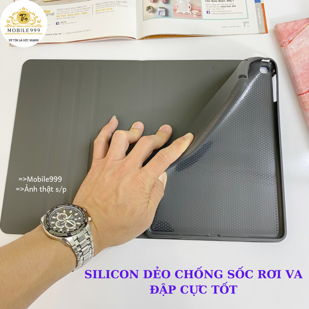 Ốp ipad Silicon hình Vân Đá chất đẹp ốp ipad Gen 5/6/7/8/9/10/Air 1/2/3/4/5/Pro 11/9.7/10.5...MOBILE999