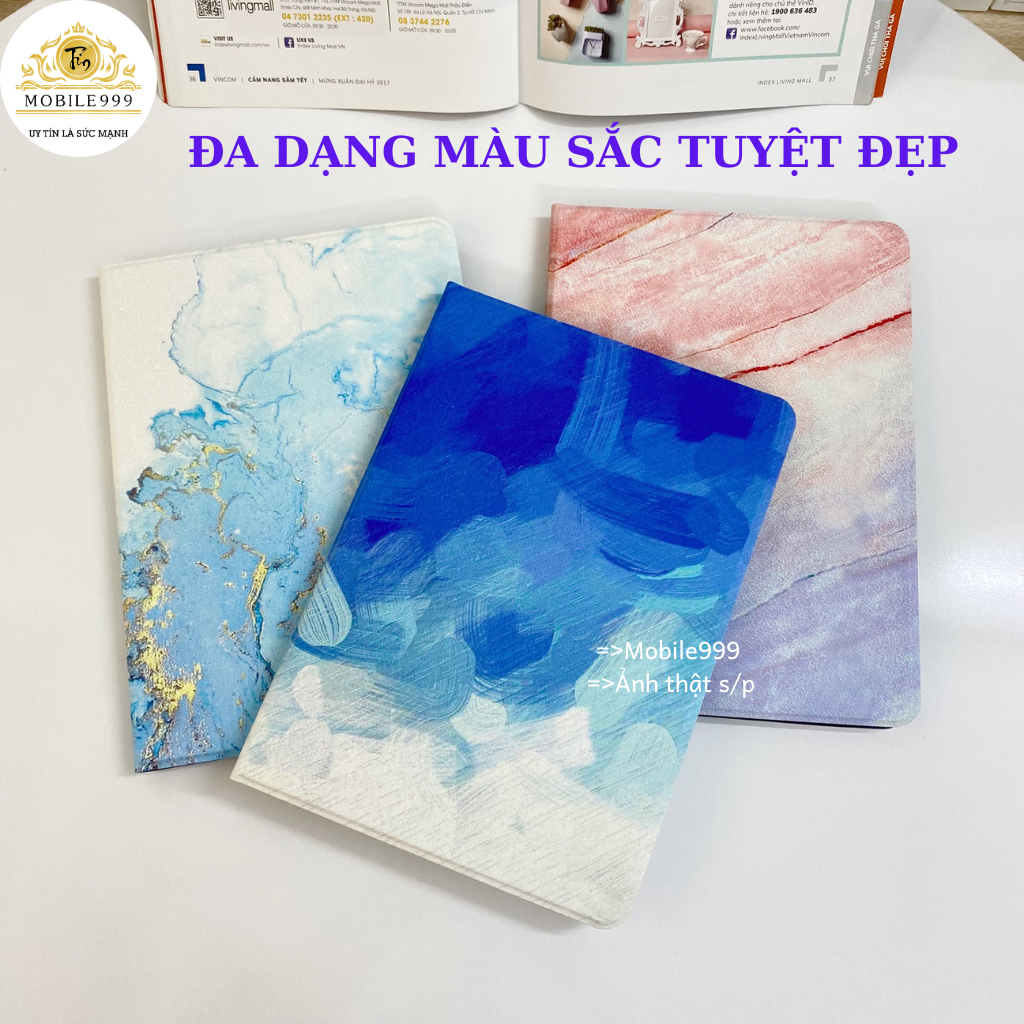 Ốp ipad Silicon hình Vân Đá chất đẹp ốp ipad Gen 5/6/7/8/9/10/Air 1/2/3/4/5/Pro 11/9.7/10.5...MOBILE999