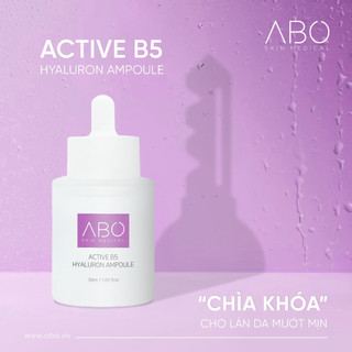 Serum ha b5 ABO - Tinh chất giúp cấp ẩm, sáng da, phục hồi da và chống lão hóa 30ml K001