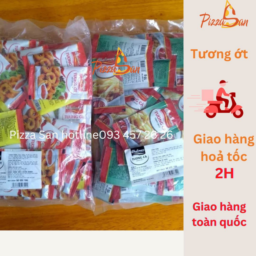 Combo 50 Gói Tương Ớt Cholimex