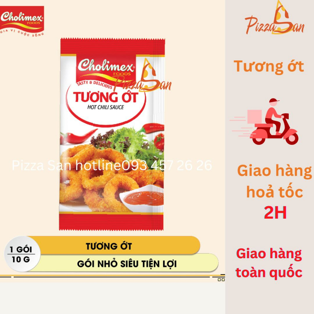 Combo 50 Gói Tương Ớt Cholimex