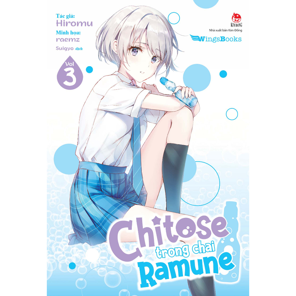 Sách Chitose Trong Chai Ramune - Tập 3 - Bản phổ thông và giới hạn - Light Novel - Wingsbooks - NXB Kim Đồng