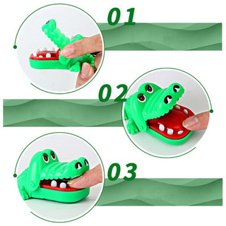 Đồ chơi khám răng cá sấu cắn tay