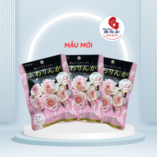 Kẹo hoa hồng thơm cơ thể Kracie, Kẹo hàm hương Collagen hoa hồng 12 viên