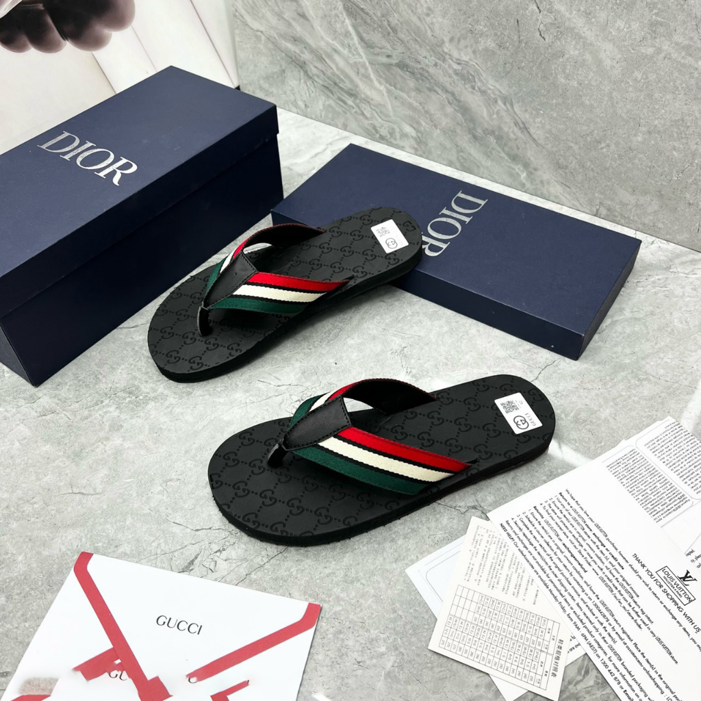 Dép Tông Nam Nữ Gucci 2023 - Đế Cao Su Đúc