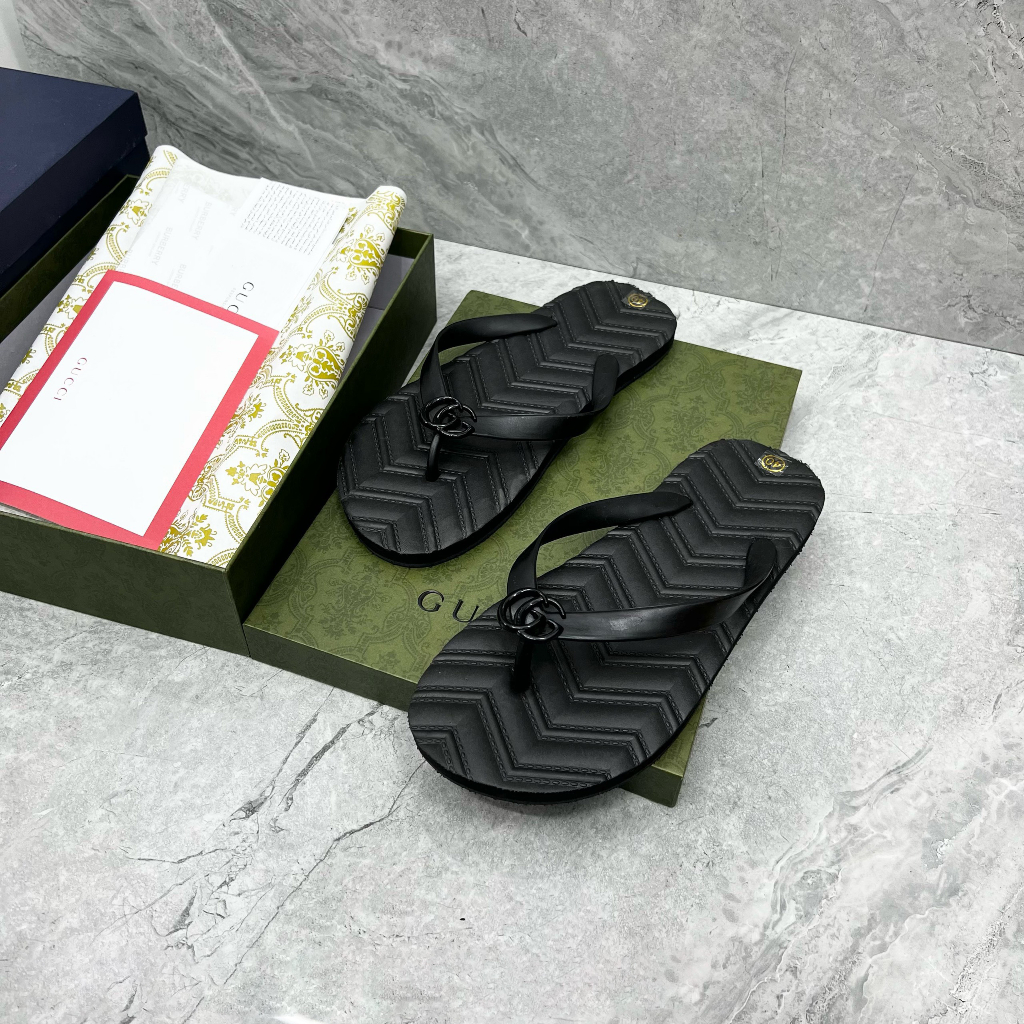 Dép Tông Nam Nữ Gucci 2023 - Đế Cao Su Đúc